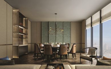 Hilton Taipei Sinban Dining Area
