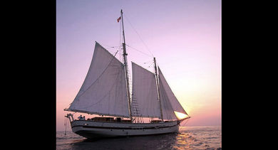 Blue Water Star Sailing’s Southern Islands Sunset Dinner Cruise in Langkawi.