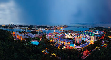 Resorts World Sentosa's captivating view.