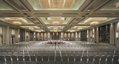 Ballroom conference at Shangri La tower.