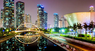 Songdo is ramping up development plans that make it a dynamic international business district.