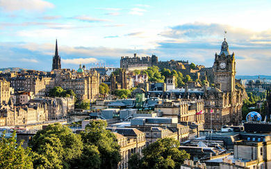 The airline launched its Edinburgh service in October, making it the eight destination in the UK.