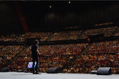 Trade show audiences want greater interactivity with speakers in real time.