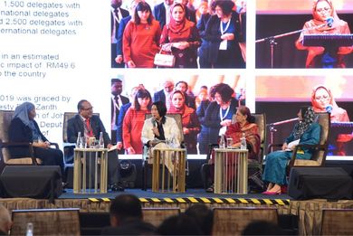 Event planners who had brought a combined 35,000 delegates to Malaysia shared their experiences and the advantages of the destination during the “Creating Legacies and Impact in Business Events” panel at Malaysia Business Events Week.