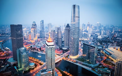 Tianjin is hosting the Summer Davos from September 18 to 20, which will spotlight technology and innovation. (Photo credit: chuyu/Getty Images)