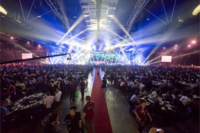 Feeding a hungry horde of 6,600 delegates at a conference is no small feat.