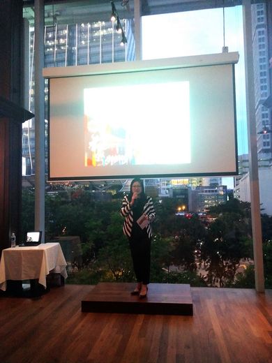 TCEB’s director of meetings and incentives department Nooch Homrossukhon speaking at the launch of ASEAN MaxiMICE last Tuesday (January 22).