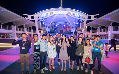 Cruise Visit at World Dream at Kai Tak Cruise Terminal.