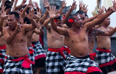 Alila Villas Uluwatu is offering guests the full Bali experience with a weekly kecak fire dance performance.