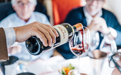 Tasting altitude-friendly wines onboard VistaJet's private planes is one of the exclusive experiences offered under the VistaJet Wine Program.