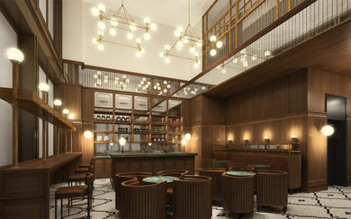 The Salmanazar Restaurant.