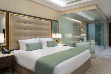 The Superior Room at Dusit Doha Hotel.