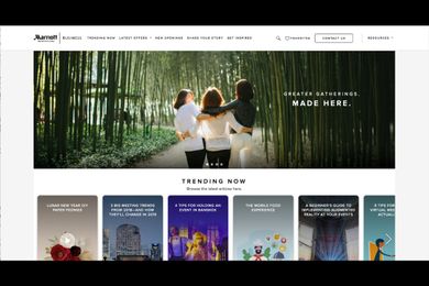 Marriott International has unveiled its new dedicated website, Marriott Events Asia, which offers content on industry trends, tips and case studies for the Asia Pacific region.