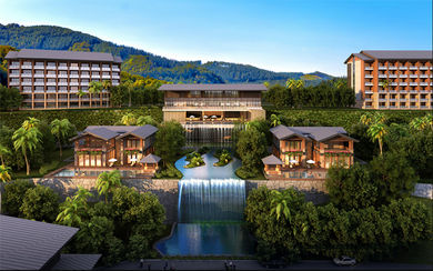 Dusit Thani Resort Wuzhishan, Hainan.