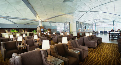 Plaza Premium Lounge Phnom Penh Interior.