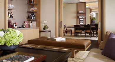 The Ritz Suite Living & Dining Room.