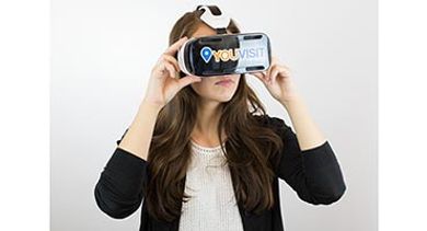 Experience destinations with virtual reality