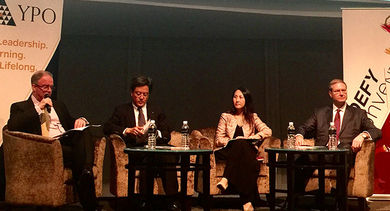 YPO EDGE Press Conference at the ArtScience Museum, Marina Bay Sands. (Credit: Lee Xin Hui)