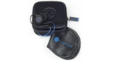 Flat earbuds with Bedphone
