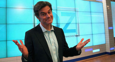 Dr Oz and tips for healthy meetings 