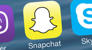 snap chat screen cap