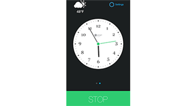Smart alarm clock app