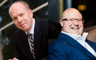 Jeff Tisdall (left) has been appointed senior vice president development residential and extended stay; Andrew Langdon (right) will take on the role of senior vice president development Asia, responsible for South East Asia, Japan and Korea.