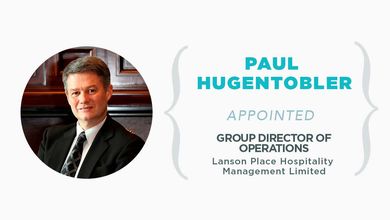 Paul Hugentobler, Group Director of Operations, Lanson Place Hospitality Management Limited