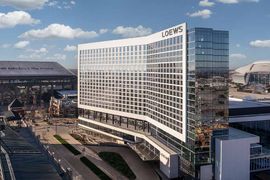 loews arlington hotel exterior