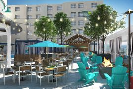Margaritaville San Diego Rooftop Pool Deck