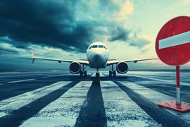 Flight Restriction Photo Illustration