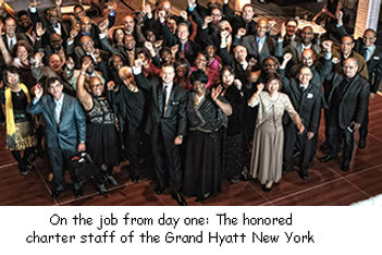 Grand Hyatt New York Celebrates Its Charter Associates