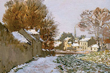 Monets Snow at Argenteuil