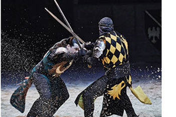 Medieval Times knights duel