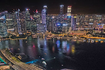 City view: Marina Bay