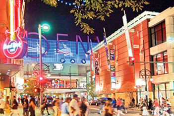 Denver street scene