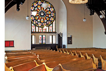 Neu Kirche Contemporary Art Center chapel
