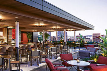 Yerba Buena Gardens rooftop bar