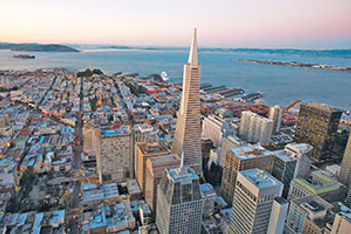 San Francisco areil view