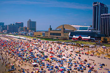 Atlantic City beach