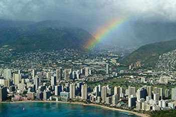 Hawaiian coast rainbow opener