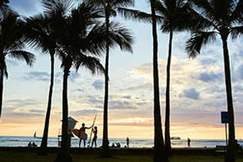Hawaiian sunset opener