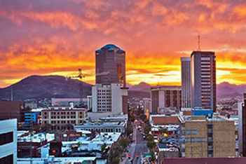 Tucson downtown skyline
