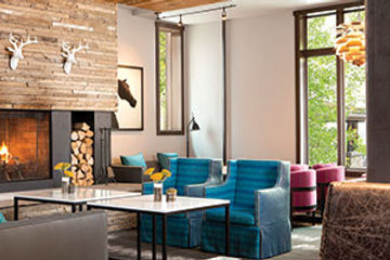Lobby of the Hotel Terra