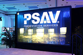 PSAV video wall