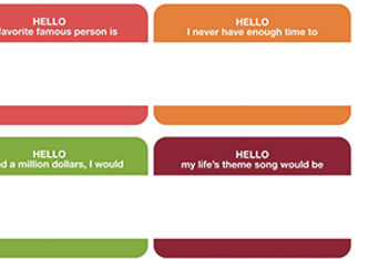 Fill in the Blank Tags