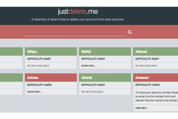Web Deletion Tool