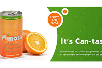 Canned Mimosas