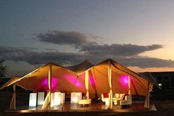 Stretchable Tents
