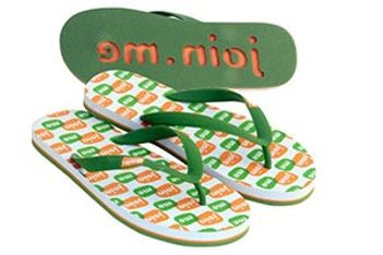 Logoed Flip Flops